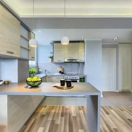 Z Widokiem Na Panorame Miasta شقة *