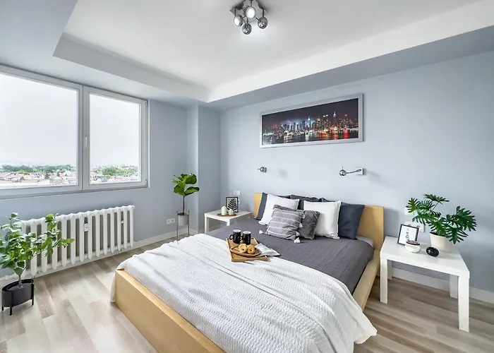 Z Widokiem Na Panorame Miasta Apartment