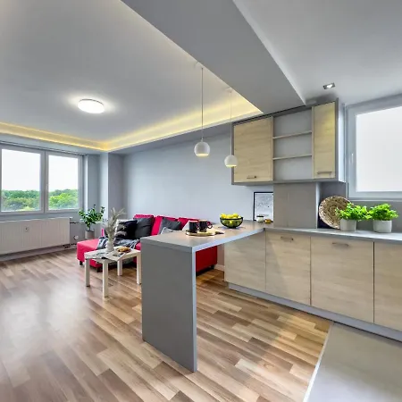 Z Widokiem Na Panorame Miasta Apartament *