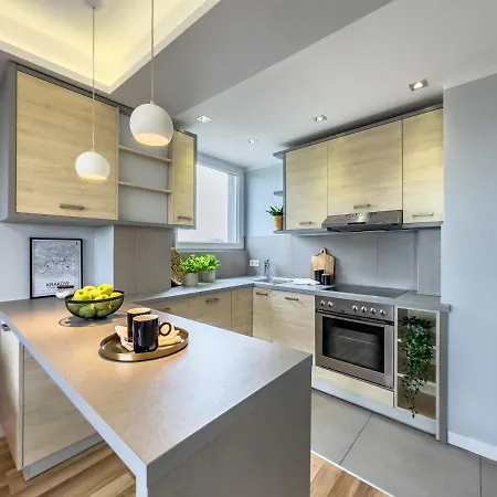 Apartman Z Widokiem Na Panorame Miasta