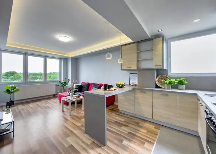 Z Widokiem Na Panoramę Miasta Apartament *